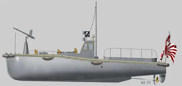 Choroszy Modelbud S35 Japnese motorboat (11m) with WKM Must-Have
