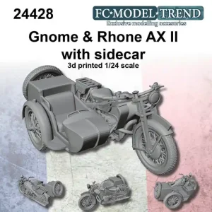 Offre Limitée FC ModelTrend 24428 Gnome & Rhone AX II with sidecar