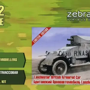 Zebrano 72041 Lanchester British Armored Car Bon Plan
