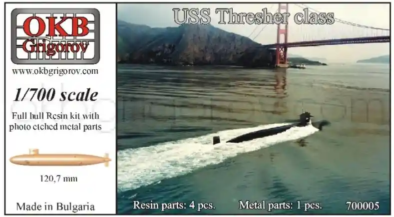 Soldes OKB Grigorov N700005 USS Thresher class submarine