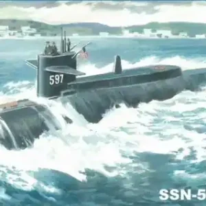 Solde Mikromir 350-041 SSN-597 Tullibee
