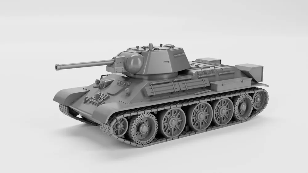 EMP3D 72013101 T-34 Model 1942 - zamknięte włazy Prix Choc