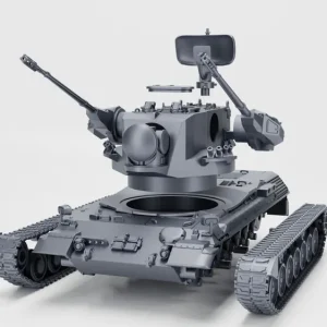 EMP3D 72012799-48 Samobieżne działo przeciwlotnicze Gepard - otwarty właz Vente Flash