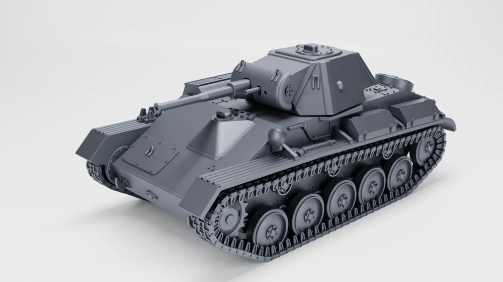 Authentique EMP3D 72012189 Czołg lekki T-70 - zamknięty właz