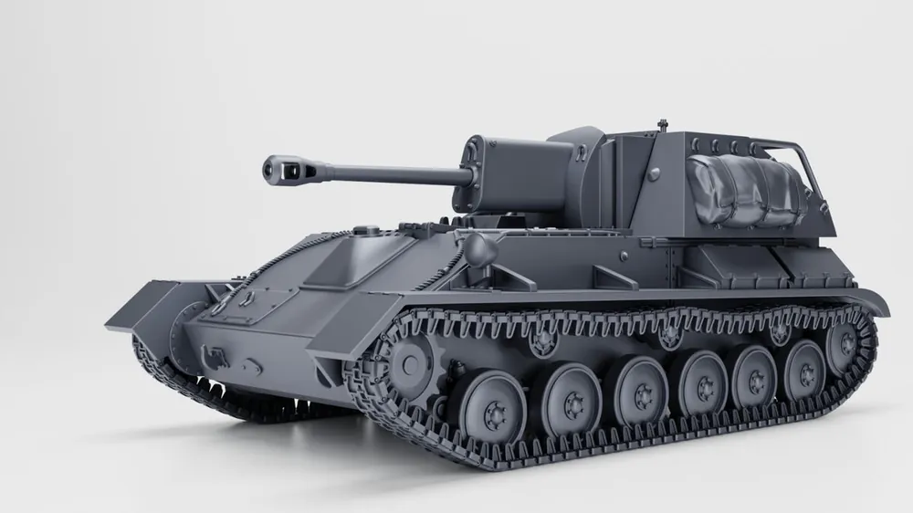 EMP3D 72012181 Działo samobieżne Su-76M Prix Réduit