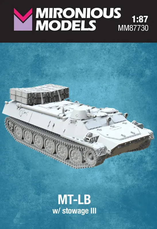 Vente Flash Mironious Models 87730 MT-LB with Stowage III