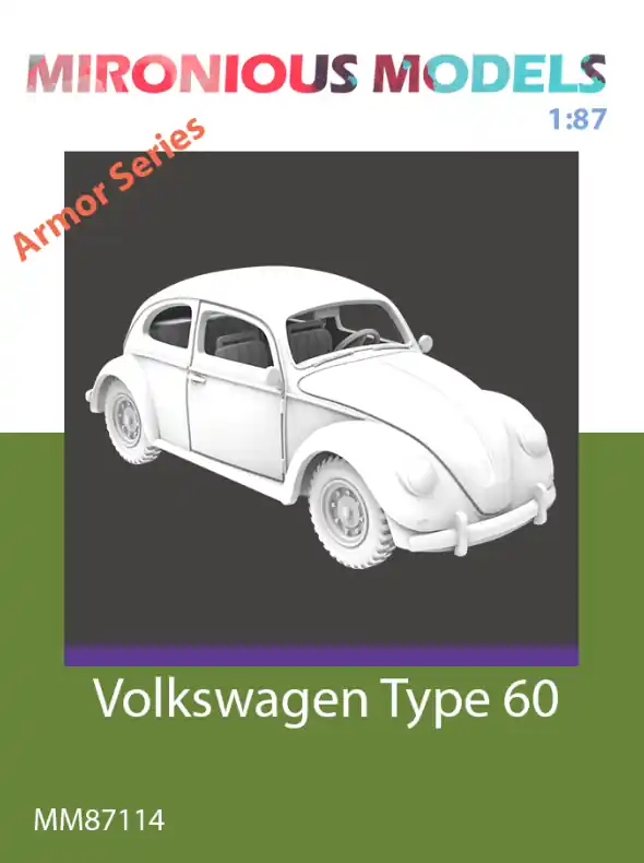 Usine Directe Mironious Models 87114 Volkswagen Type 60