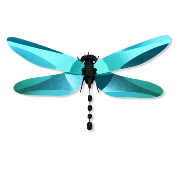 Seulement Aujourd'hui Kit de fabrication 1 Libellule Verte 18 cm Anisoptera Dragonfly Assembli