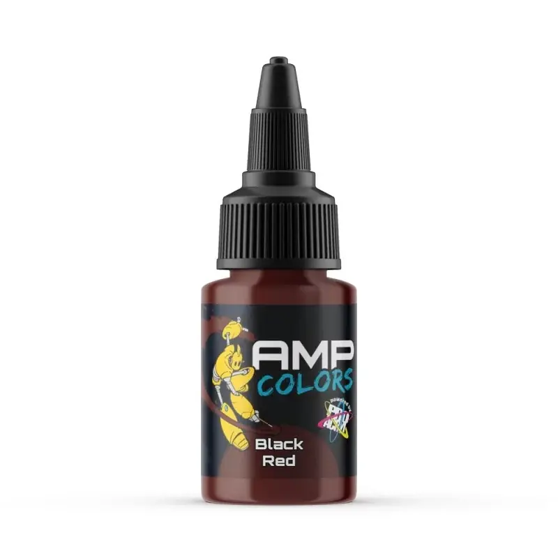 Nouvel Arrivage Monument Hobbies AMP Colors Black Red (22ml)