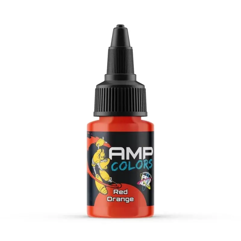 Monument Hobbies AMP Colors Red Orange (22ml) Retour Gratuit