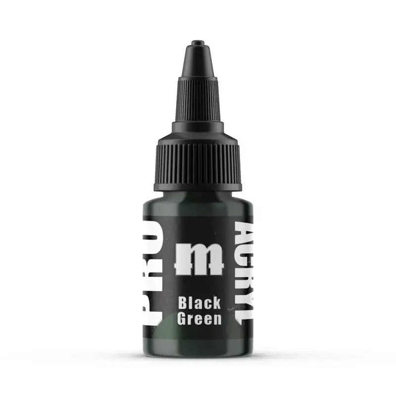 Monument Hobbies Pro Acryl Black Green (22ml) Expédié Aujourd'hui