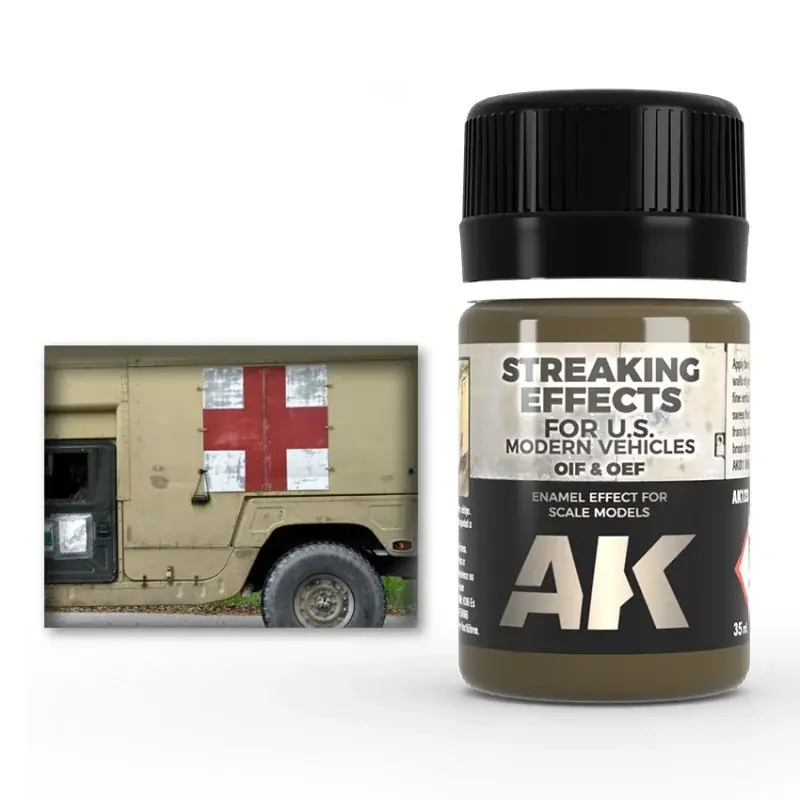 Offre Spéciale AK Oif & Oef - US Vehicles Streaking Effect Enamel (35ml)