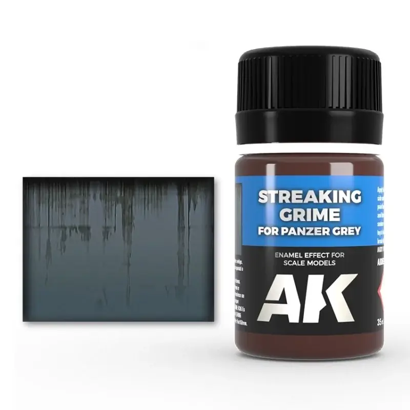 Satisfait Ou Remboursé AK Streaking Grime for Panzer Grey Enamel (35ml)