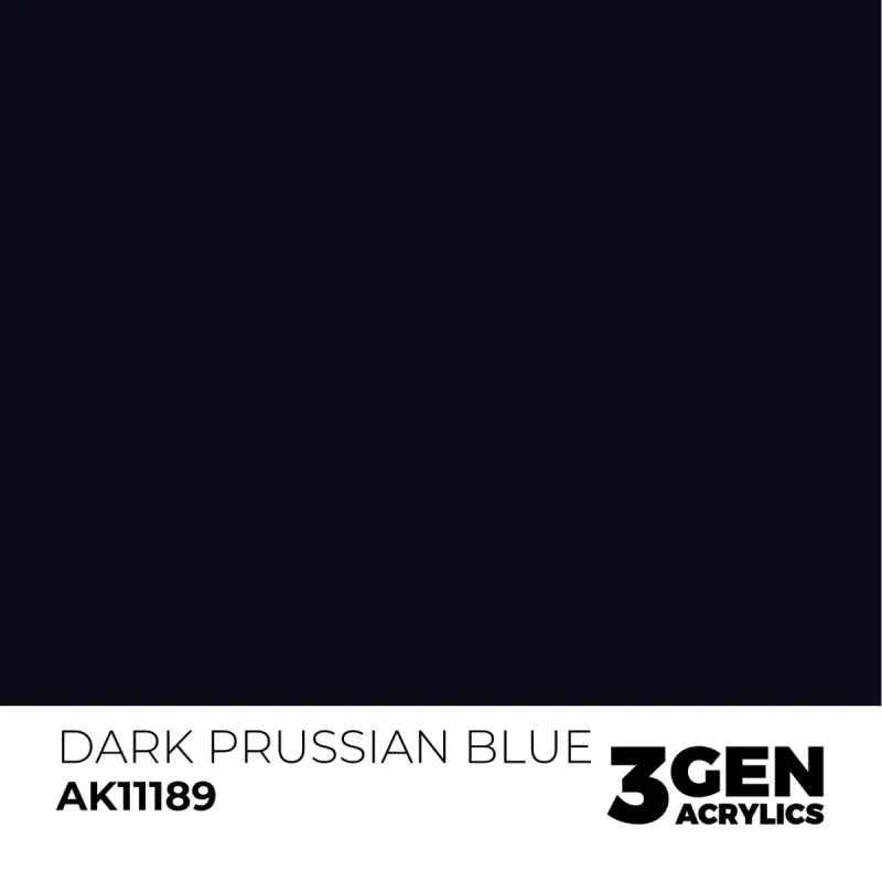 Seulement Aujourd'hui AK Dark Prussian Blue Standard (17ml)