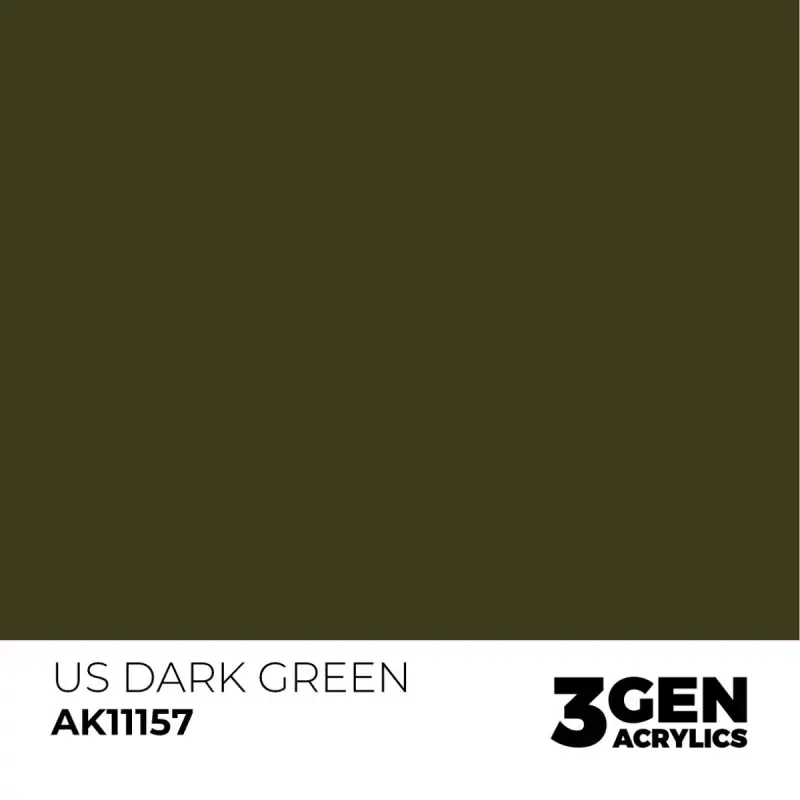 AK US Dark Green Standard (17ml) Quantité Limitée