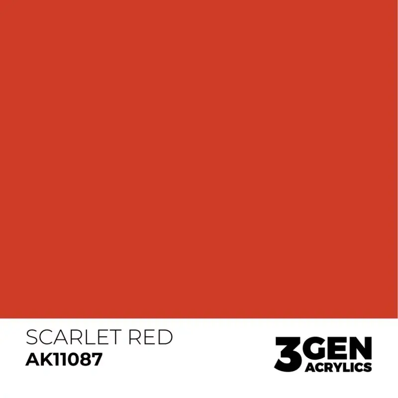 AK Scarlet Red Standard (17ml) Prix Cassé