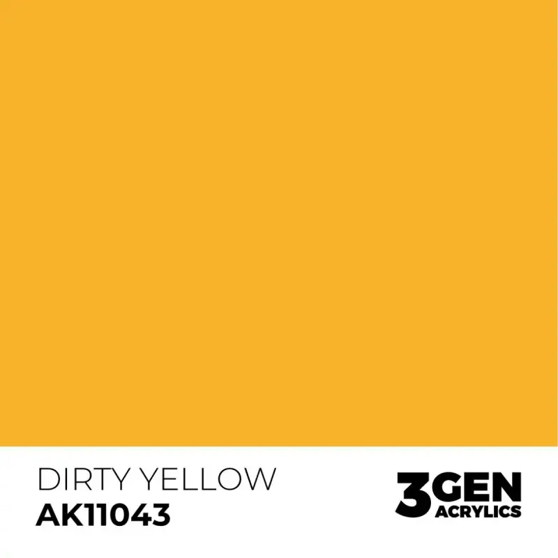 Populaire AK Dirty Yellow Standard (17ml)