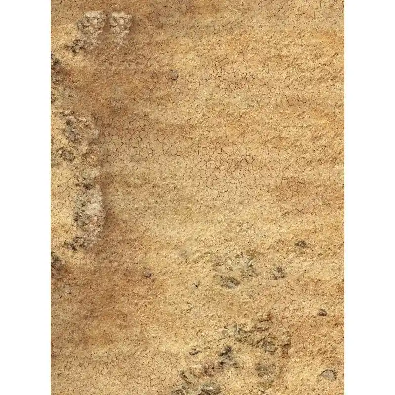 Jusqu'à Épuisement Des Stocks Tapis de Jeu 44"x60" Rocky Desert (Néoprène)