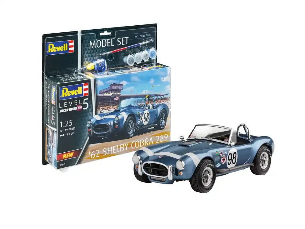 Coffret modèle ‘62 Shelby Cobra 289 Certifié