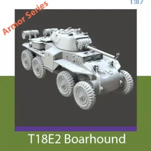 Réduction Mironious Models 87242 T18E2 Boarhound (3D-Printed)