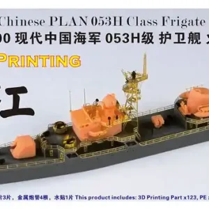 Réduction Seed Hobby SH710010 Modern Chinese PLAN 053H Class Frigate Fire Assault Type Jiu-Jiang (3D-Printed)