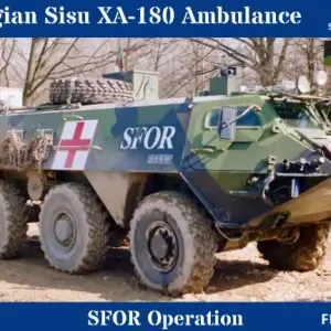 Prix Cassé FinMilModels 72007 Norwegian Sisu Xa-180 Ambulance - SFOR Operations