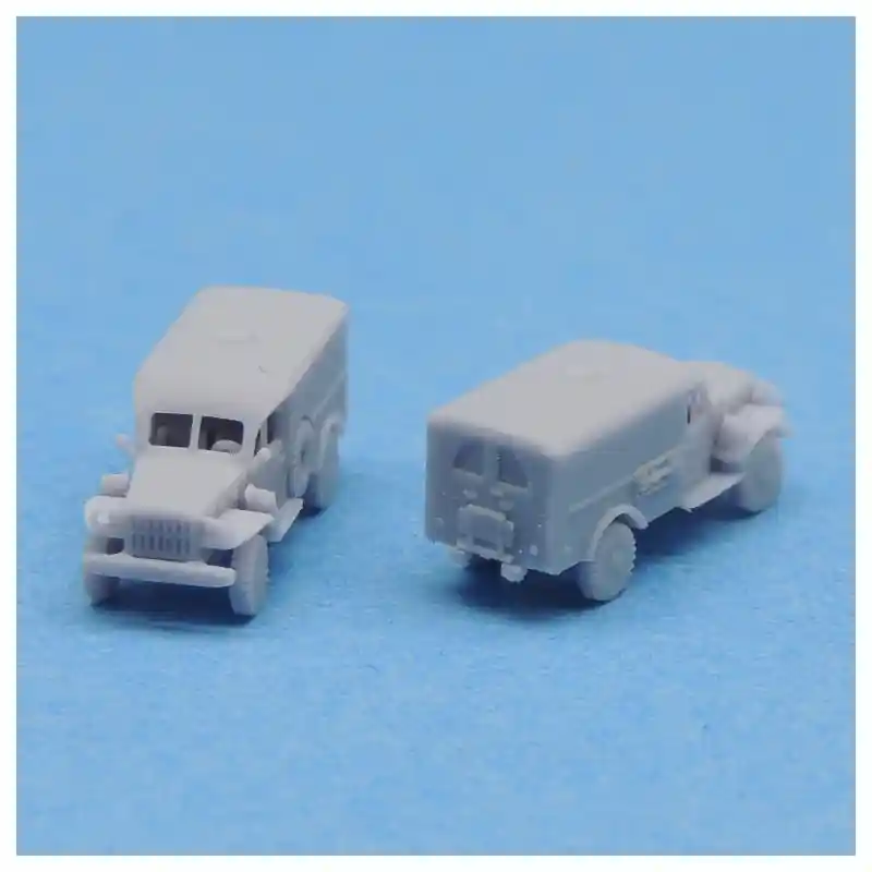 Black Cat Models AC350183b Dodge W54 Ambulance (2 pcs) Satisfait Ou Remboursé