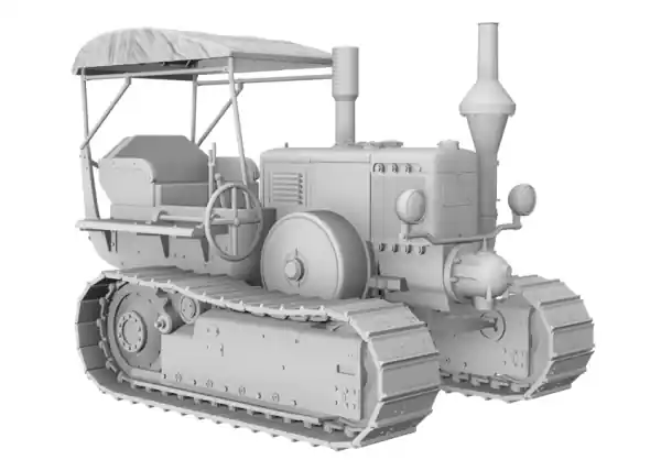 Meilleur Prix Peddinghaus-Decals 72F355 Lanz Bulldog with Solid Chains and Roof (3D-Printed)