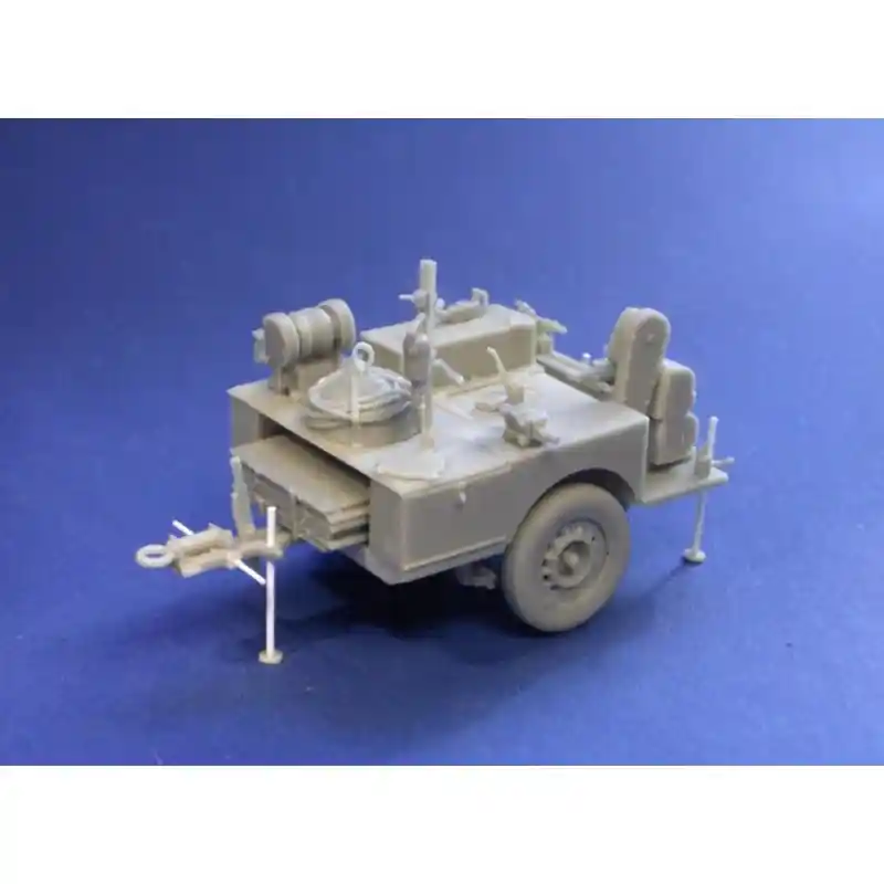 Solde Resicast 351269 British WWII Paratroopers Lightweight Trailer “Machinery”