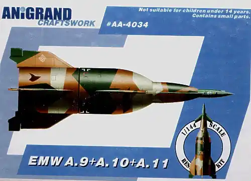 Bon Marché Anigrand Craftswork AA4034 EMW A-9 / A-10 / A-11 - Luftwaffe Ballistic Missile