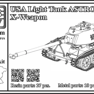 OKB Grigorov TRV72003 USA Light Tank ASTRON X-Weapon Top Vente