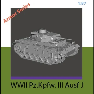Dernière Chance Mironious Models 87014 WWII Pz.Kpfw. III Ausf J