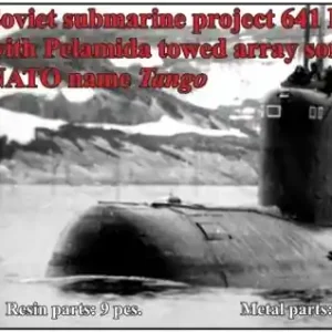 Achat Immédiat OKB Grigorov N700060 Soviet submarine project 641 B Son with Pelamida towed array sonar (NATO name Tango)