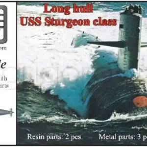 Jusqu'à Épuisement Des Stocks OKB Grigorov N700046 Long hull USS Sturgeon class submarine