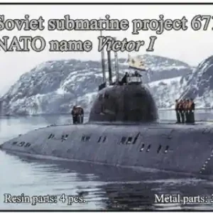 OKB Grigorov N700025 Soviet submarine project 671 Yorzh (NATO name Victor I) Promotion