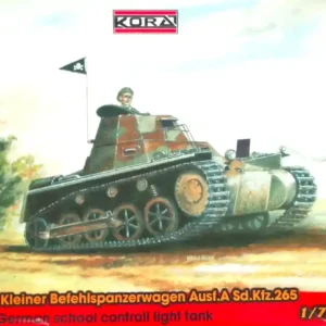 Kora Models A7236 Panzerbetehlswagen Sd.Kfz.265 Certifié