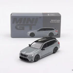 NEW! Mini GT 01096 BMW M5 (G99) Touring 2025 Brooklyn Grey Metallic Promotion
