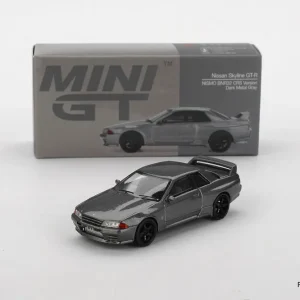 Mini GT 01024 Nissan Skyline GT-R - Nismo BNR32 CRS Version 1992 Dark Metal Grey Bon Marché