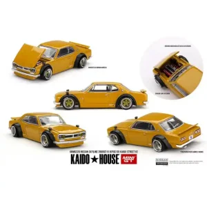 Remise Mini GT KHMG228 Kaido House 228 Nissan Skyline 2000 GT-R (KPGC10) Kaido Street V2 1969