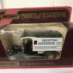 Matchbox Y-25 Renault Type AG 1910 - Industrial Dispersions Ltd Manningtree Remise