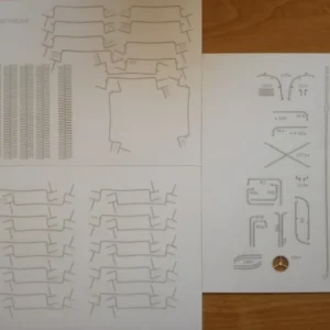 Orlik 127w Elementy wycinane laserowo do modelu SVARZ TBES-VSKHV Dernière Chance