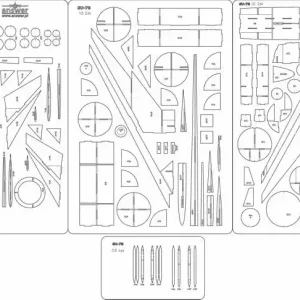 Nouvel Arrivage Answer MSM-053-SZK Su-7B - Laser Frames