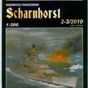 Expédié Aujourd'hui Haliński MM-2-3-2010 Scharnhorst - German Battleship