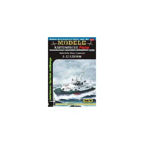 Top Vente Answer MKF-12-2003 S-12 Szkwał - Border Guard Motorboat