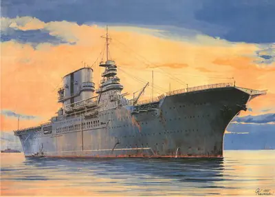 Gomix MK-FLM-081 USS Saratoga (CV-3) Offre Exclusive
