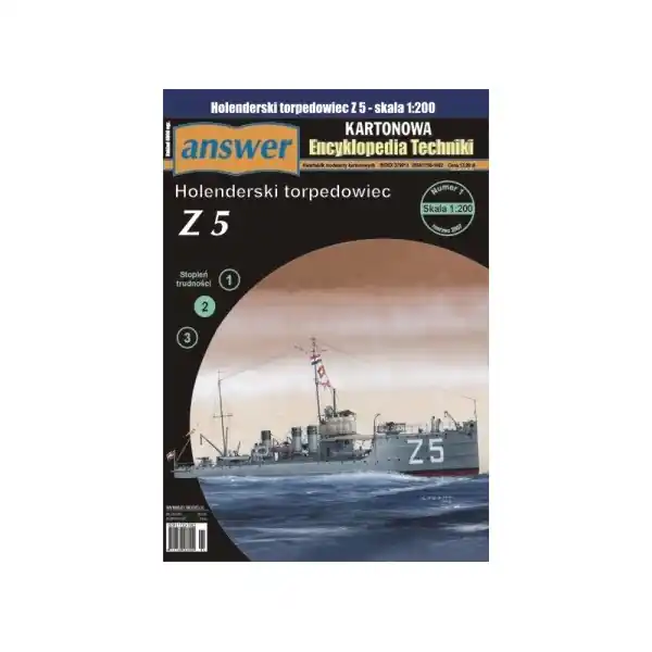 Dernière Chance Answer ET-03-2007 Z 5 - Dutch Torpedo Boat