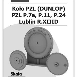 Petit Prix Kartonowa Kolekcja Z-14A Koła PZL z oponą Dunlop
