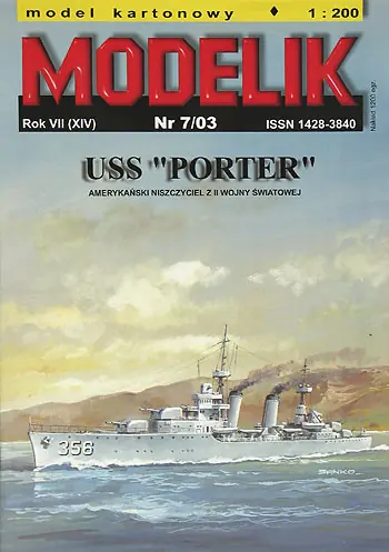 Prix Promo Modelik 07_03 US destroyer USS PORTER