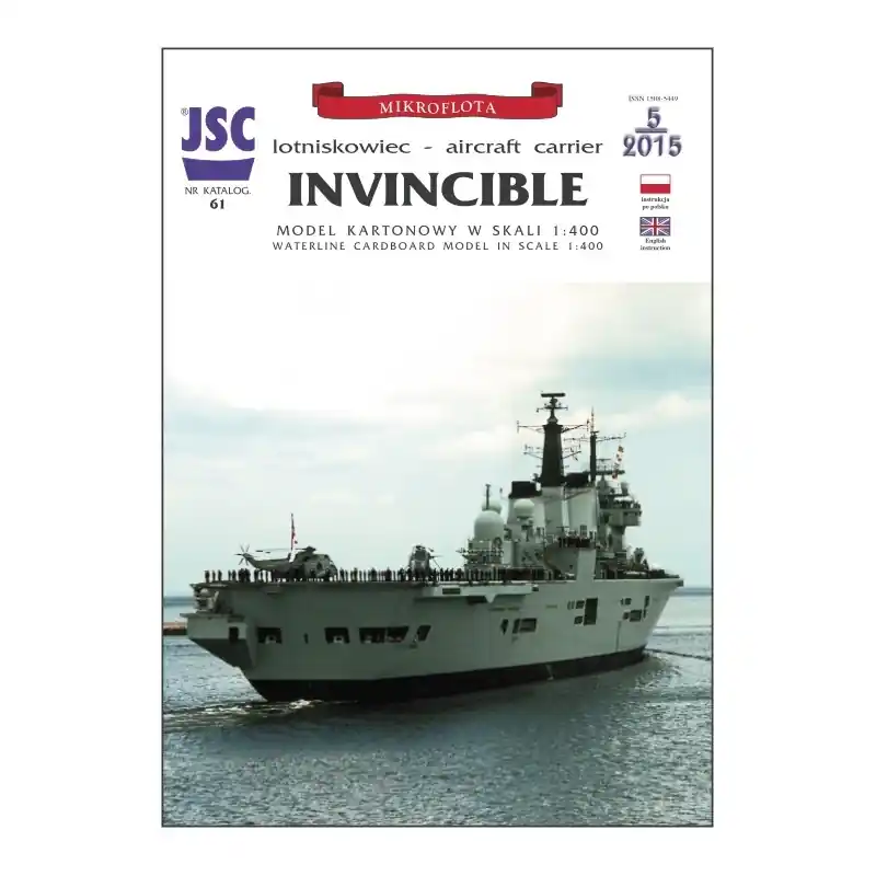 JSC 061 Brytyjski lotniskowiec INVINCIBLE Soldes