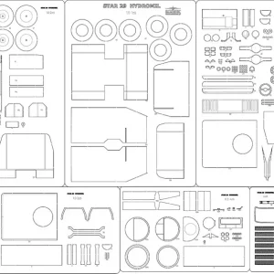 Prix Bas Answer KH-03-2025-01-SZK Star 29 Hydromil - Laser Frames And Details